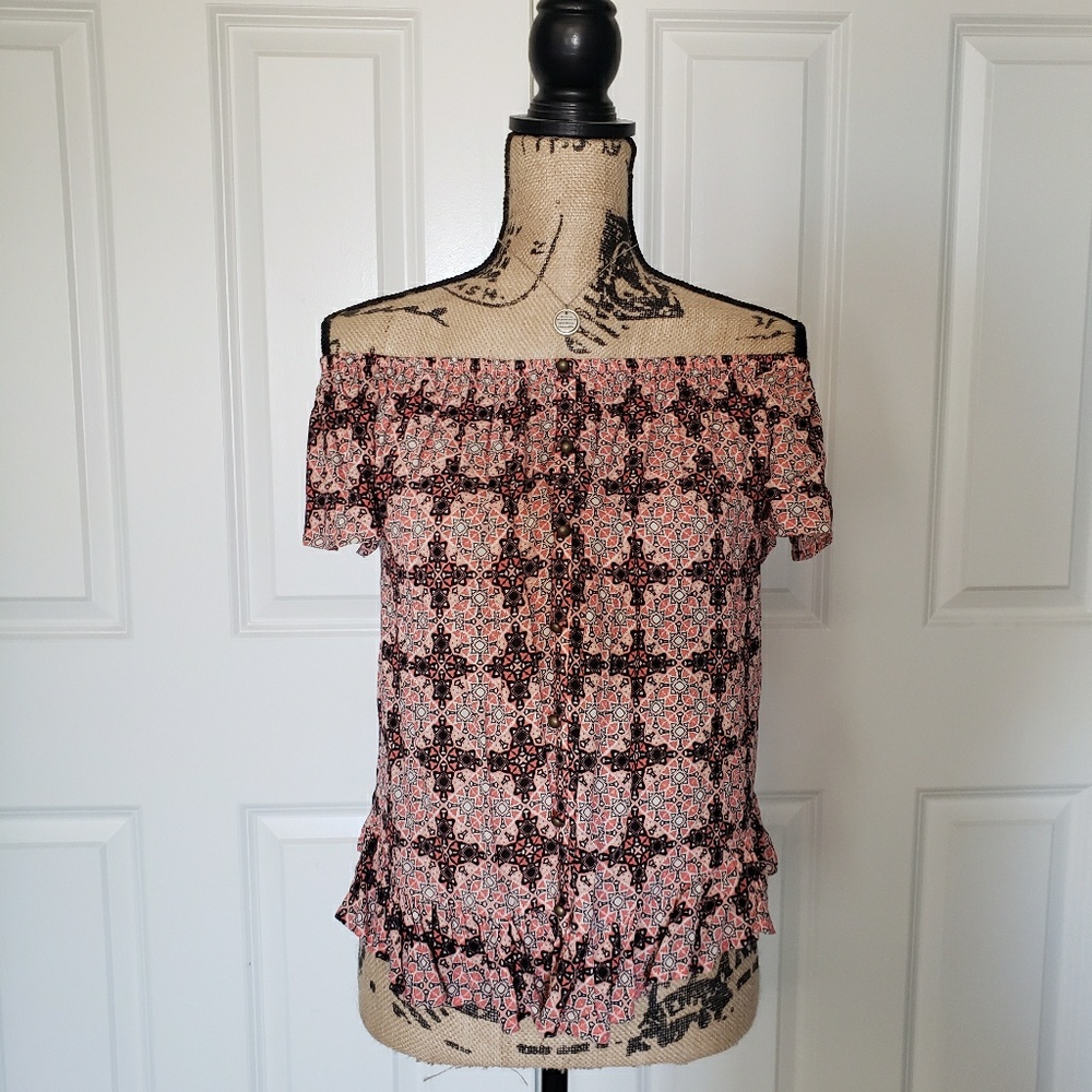 Off the shoulder blouse